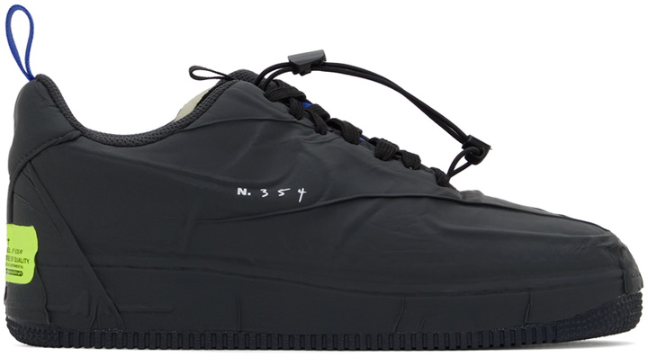 Photo: Nike Black Air Force 1 Experimental Sneakers