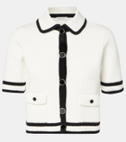 Nina Ricci Cotton-blend tweed cardigan