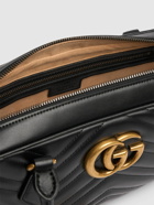 GUCCI Gg Marmont Leather Top Handle Bag