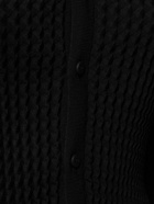 ISSEY MIYAKE Geometric Texture Buttoned Cardigan