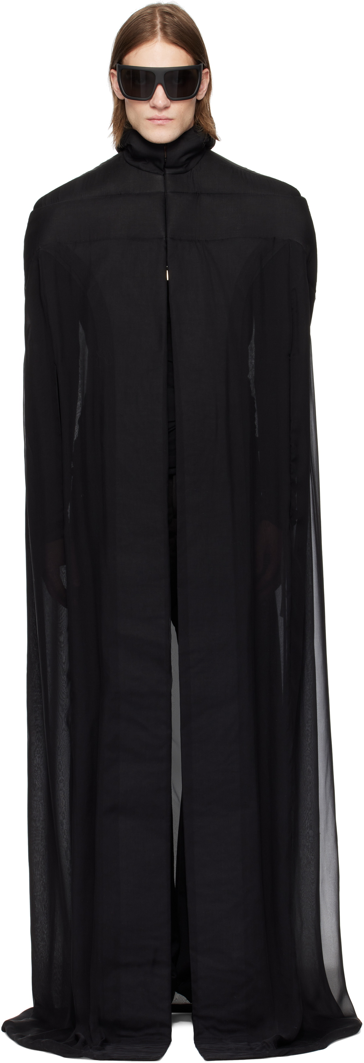 Rick Owens Black Cunty Embroidered Baseball Cap Rick Owens Rick Owens Black Cunty Embroidered Baseball Cap Rick Owens