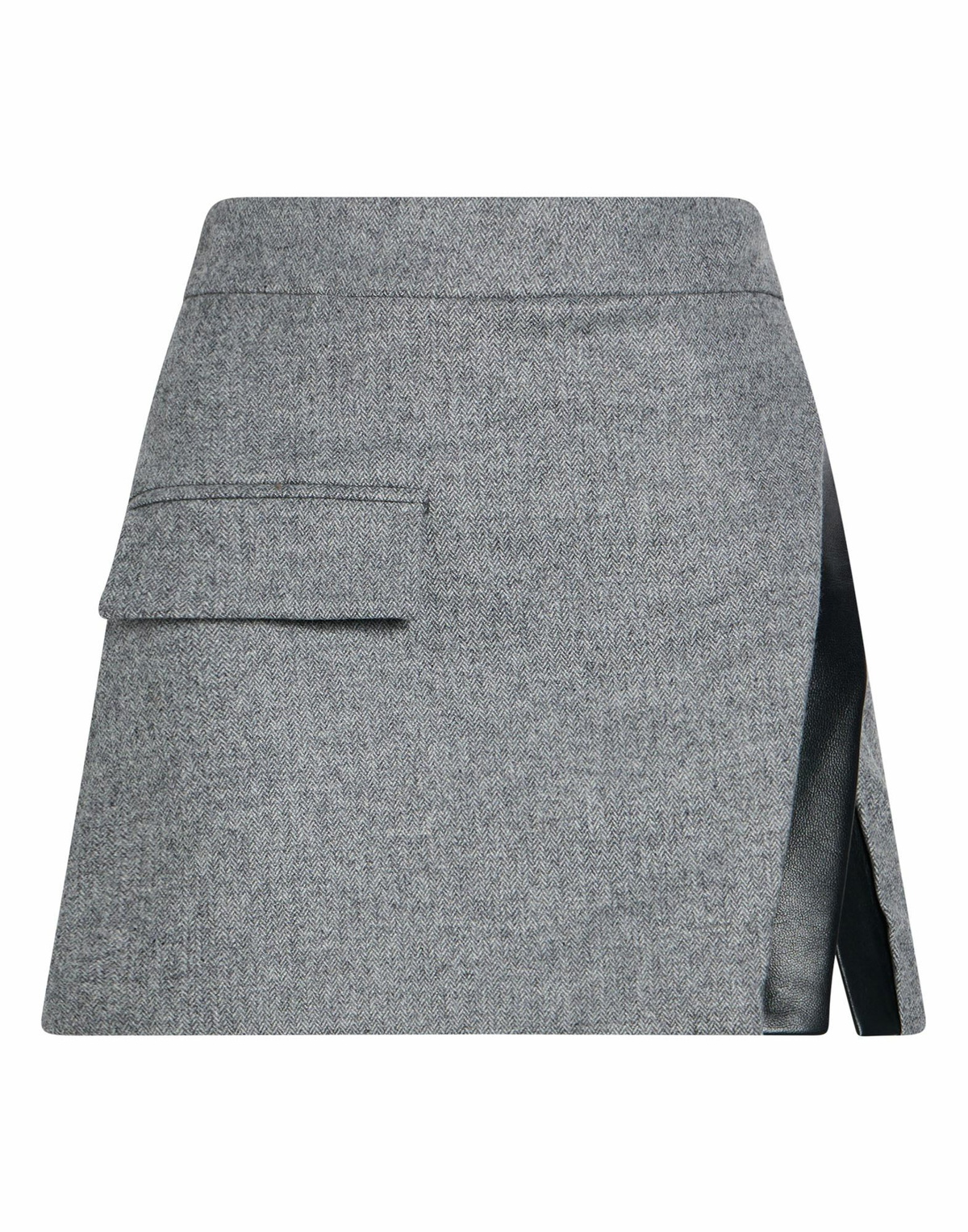 The Mannei Womens Mini skirt in Grey