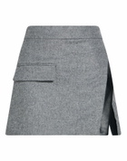 The Mannei Womens Mini skirt in Grey
