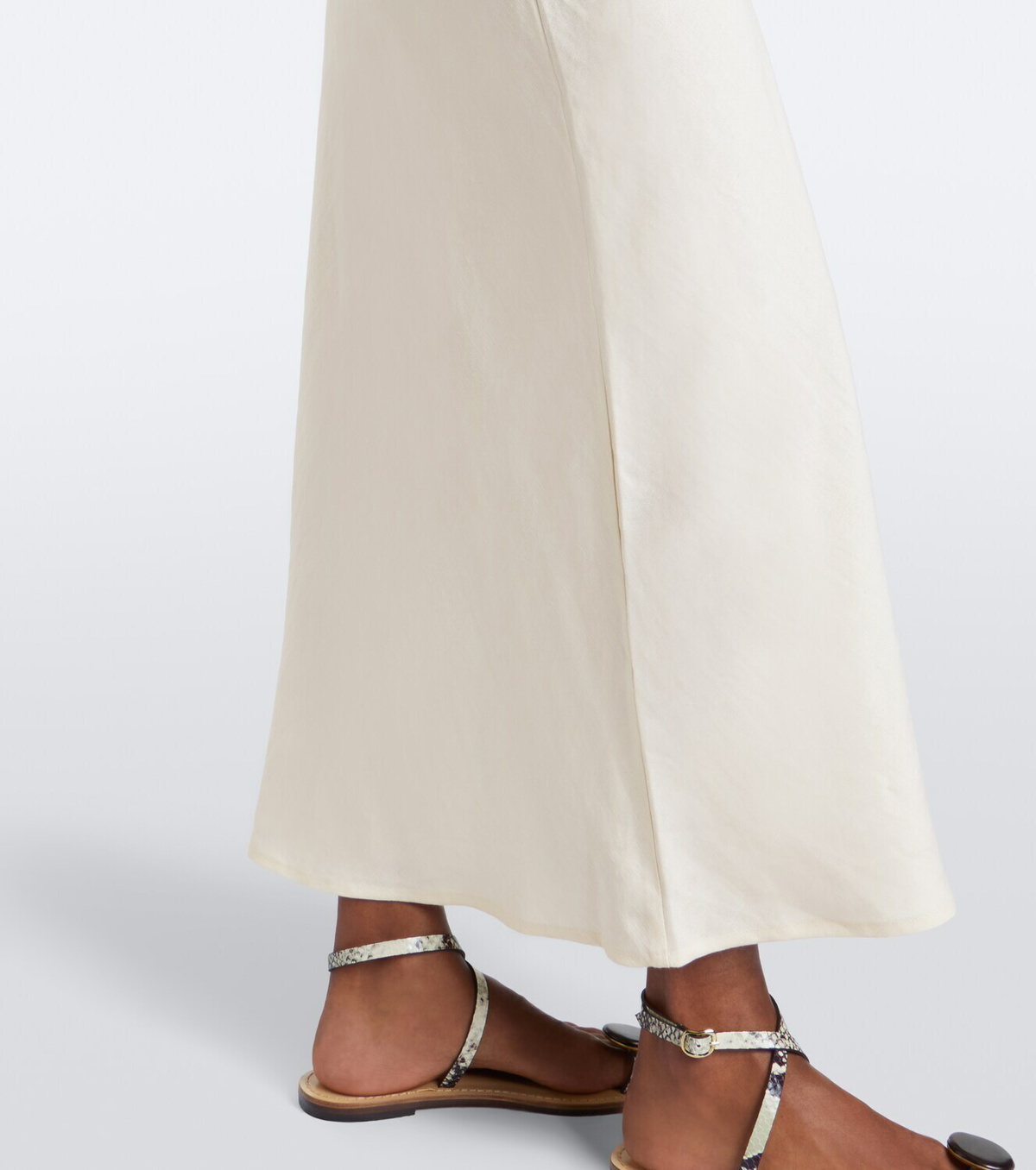 Rixo Maeva lace-trimmed linen-blend maxi dress