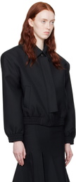 Fax Copy Express Black Zip Jacket
