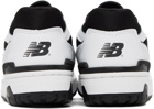 New Balance White BB550 Sneakers