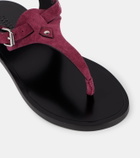 Isabel Marant Akel leather thong sandals