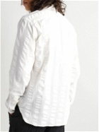 Oliver Spencer - New York Special Textured Organic Cotton Shirt - Neutrals