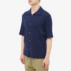 Barena Men's Knit Vacation Shirt in Mare