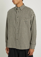 Picante Rocco Checked Shirt Off White