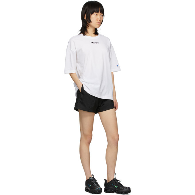 Champion Reverse Weave White Montaggio T-Shirt