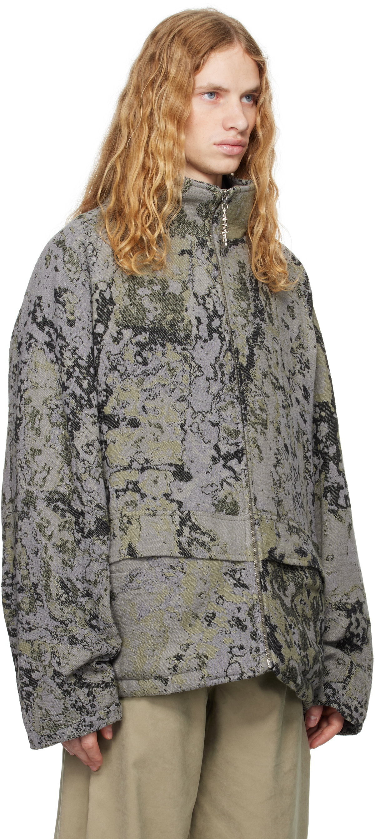 Serapis Gray Raglan Jacket