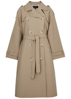 Meotine Bobby Cotton Trench Coat Beige