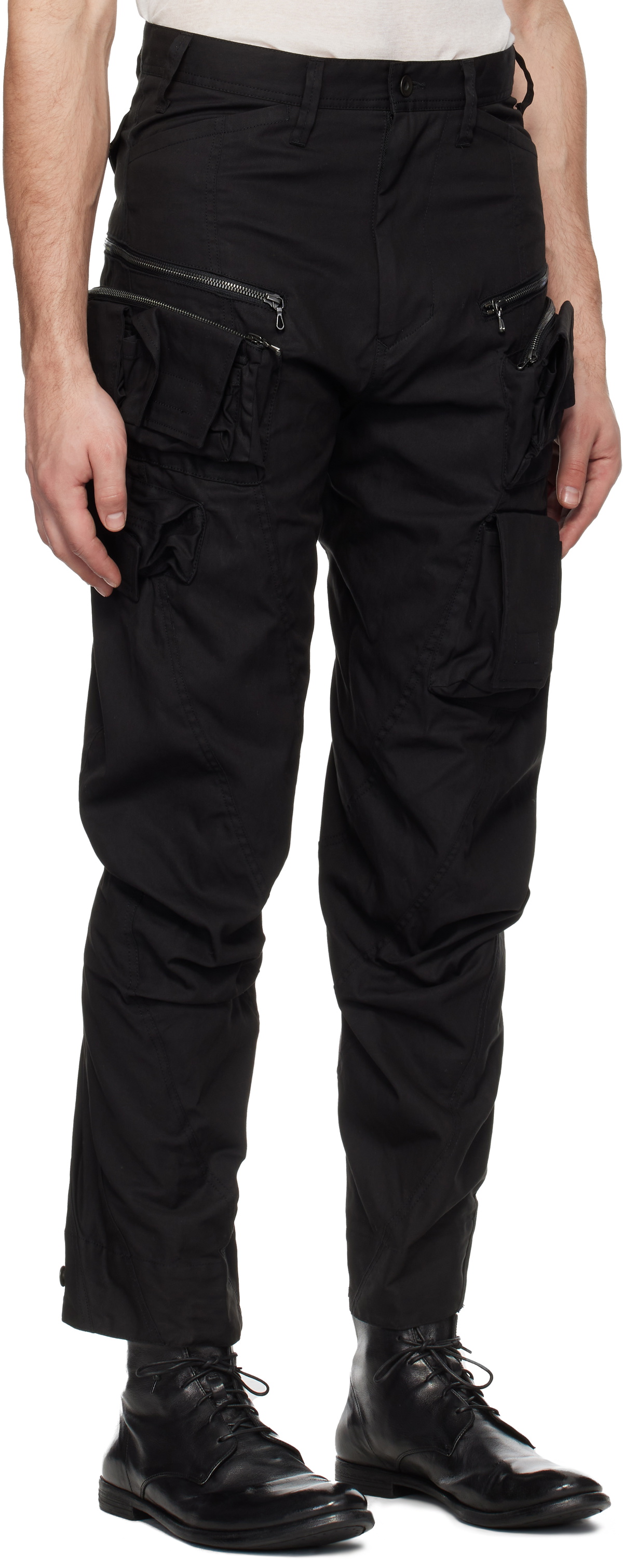 Julius Black Tactical Cargo Pants Julius