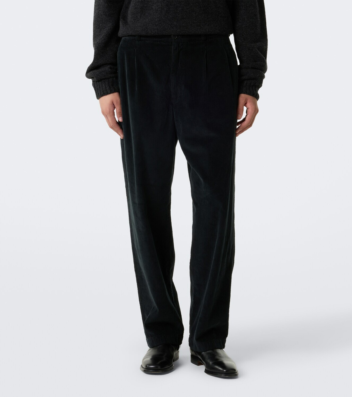 The Row Tavoli cotton corduroy straight pants