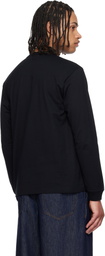 Comme des Garçons Homme Black Pocket LS T-shirt