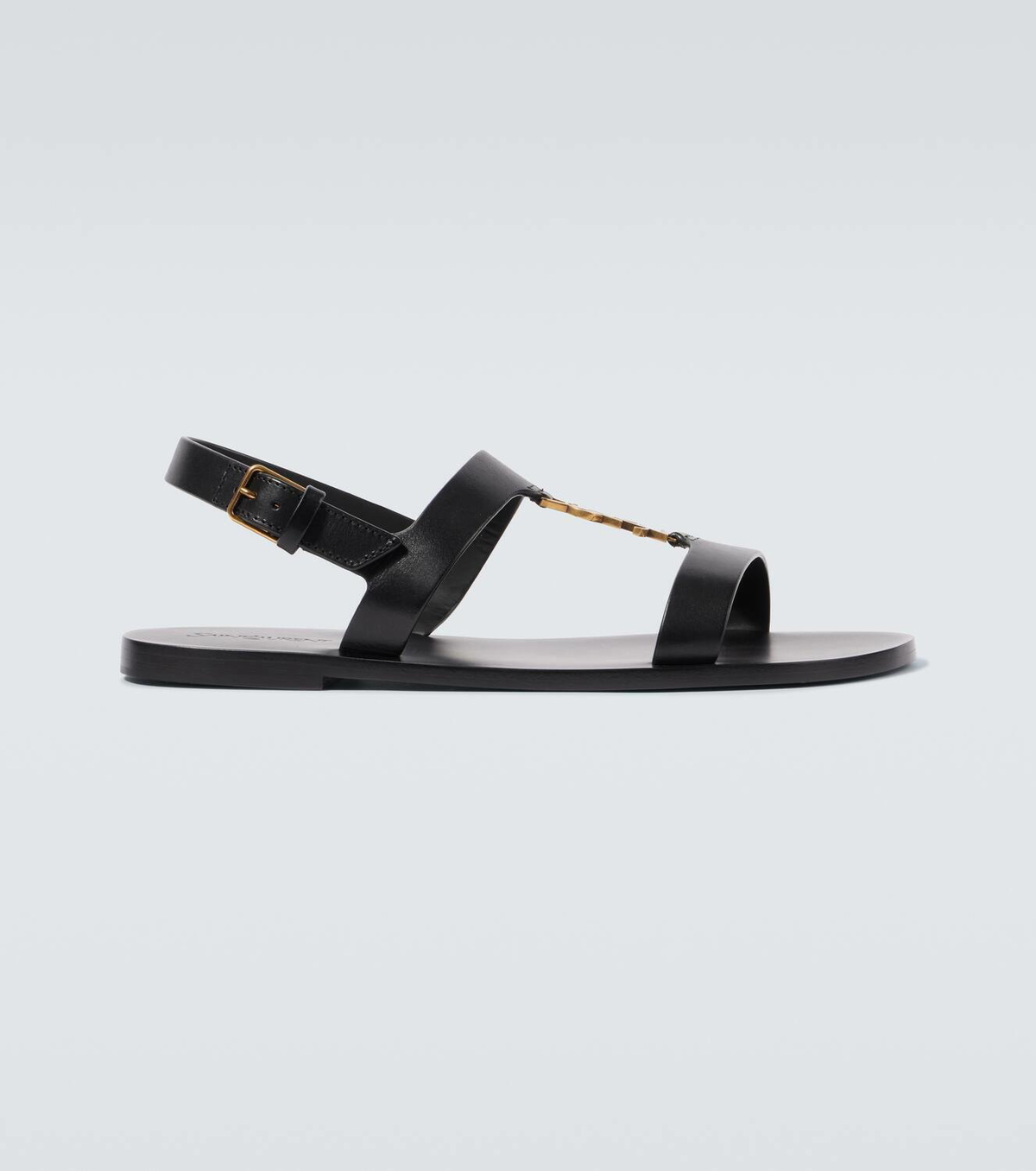 Saint Laurent Cassandre leather sandals