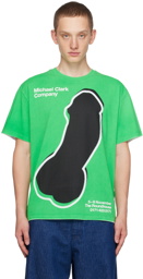 JW Anderson White & Green Michael Clark Edition T-Shirt