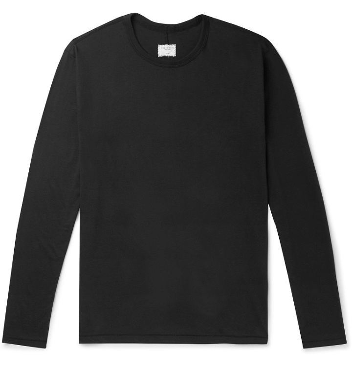 Photo: rag & bone - Cotton-Jersey T-Shirt - Black