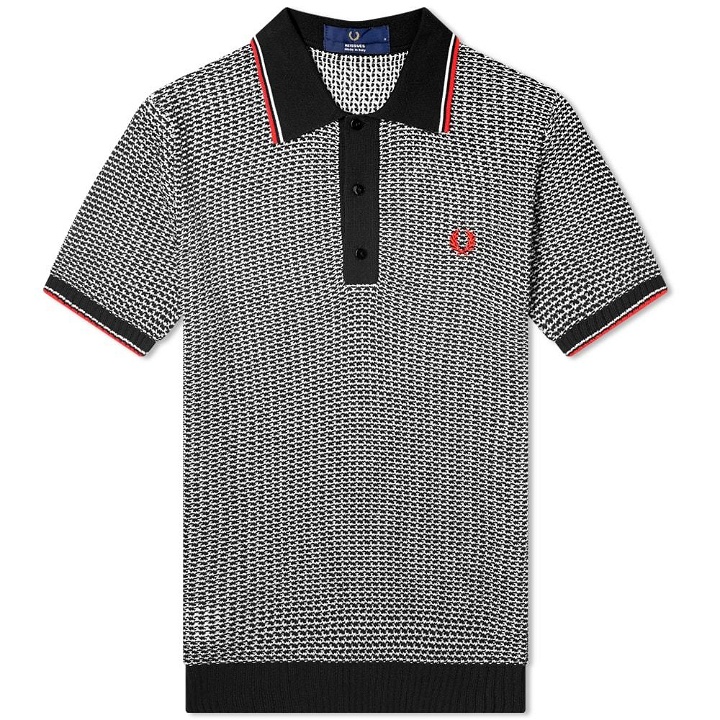 Photo: Fred Perry Reissues Jacquard Knitted Polo