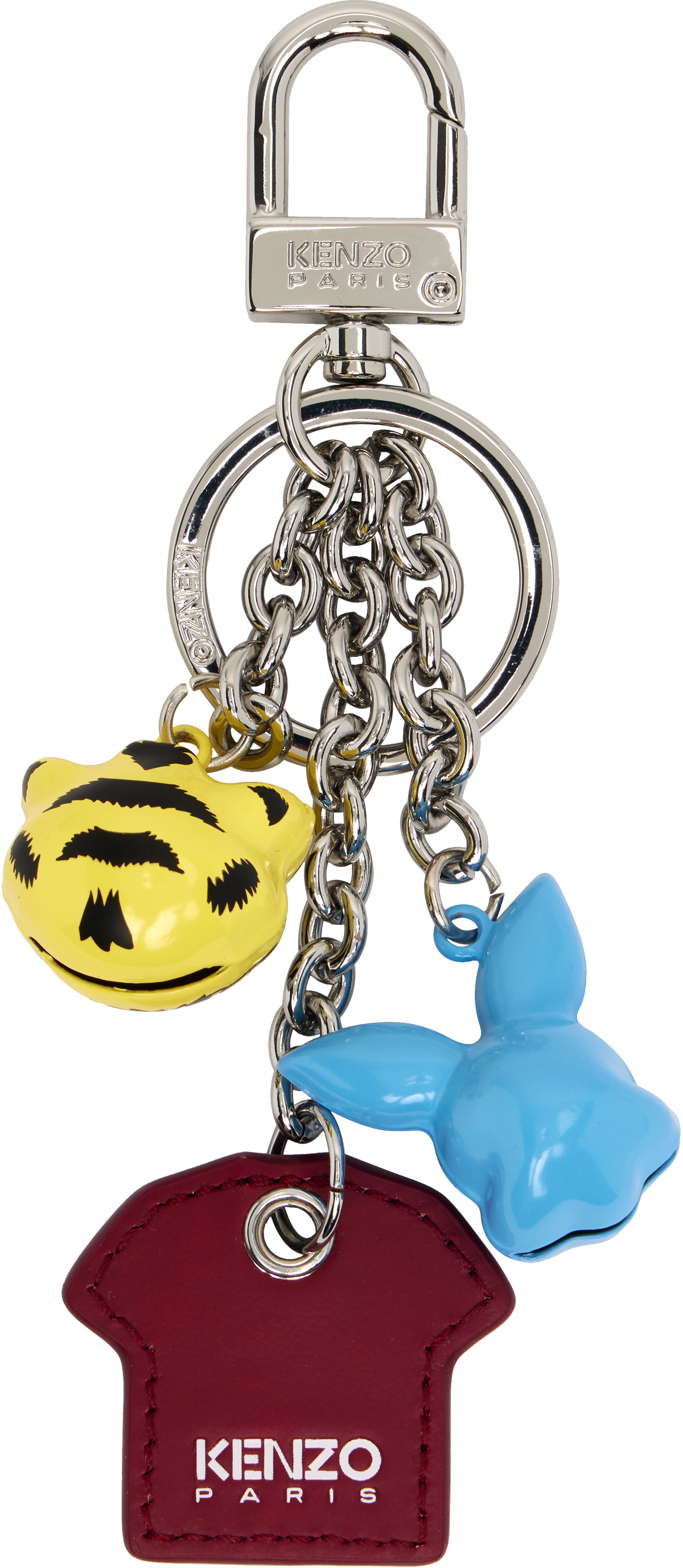 Kenzo Multicolor Kenzo Paris 'KENZO Cartoon' Multi Charm Keychain