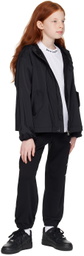 Palm Angels Kids Black Printed Jacket