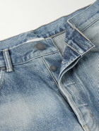 John Elliott - Wyatt Straight-Leg Distressed Jeans - Blue
