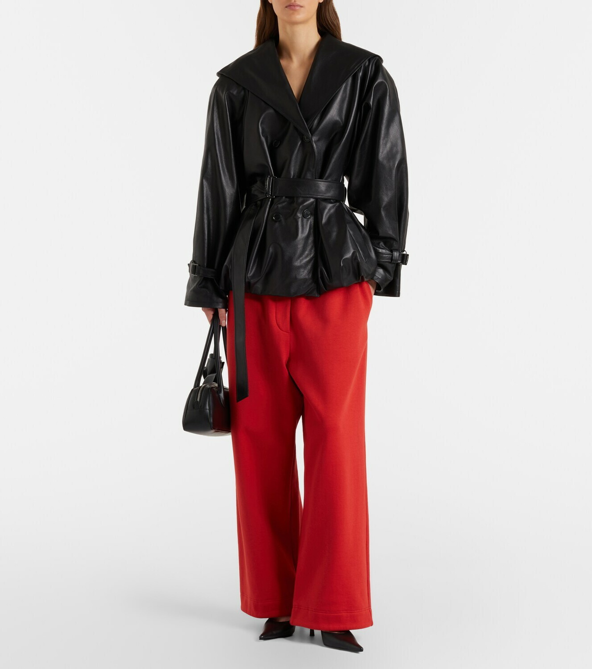 Magda Butrym Cotton-blend sweatpants