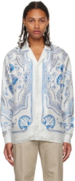 Casablanca White 'Plat A Dessert' Shirt