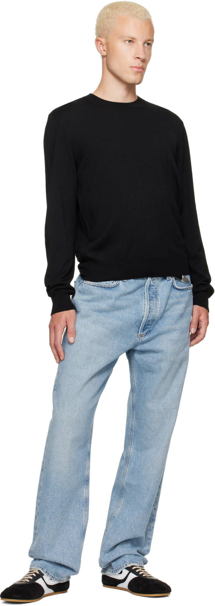 A.P.C. Black Matthieu Wool Sweater