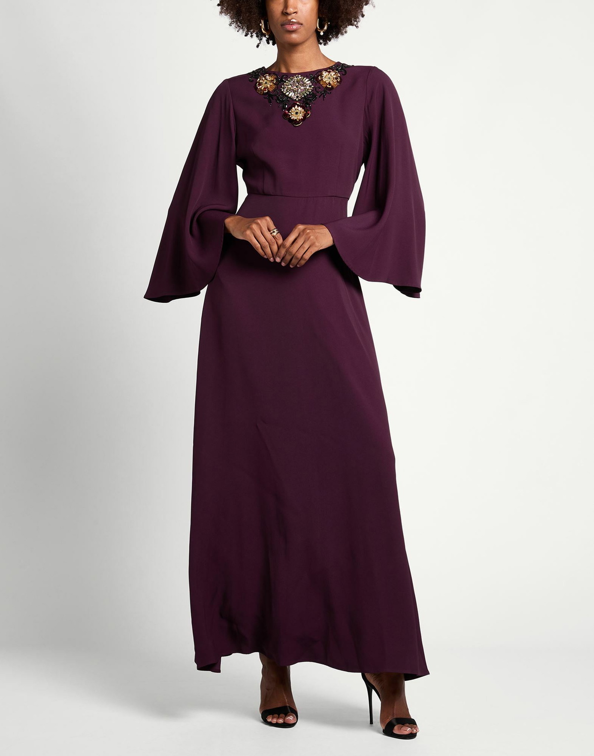 La Doublej Womens Maxi dress Plum