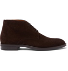 Hugo Boss - Coventry Suede Chukka Boots - Brown