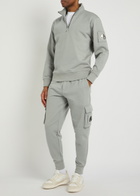 Moose Knuckles Hartsfield Tapered-leg Cotton Cargo Sweatpants Grey