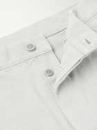Maison Margiela - Wide-Leg Paint-Splattered Cotton-Canvas Trousers - Gray