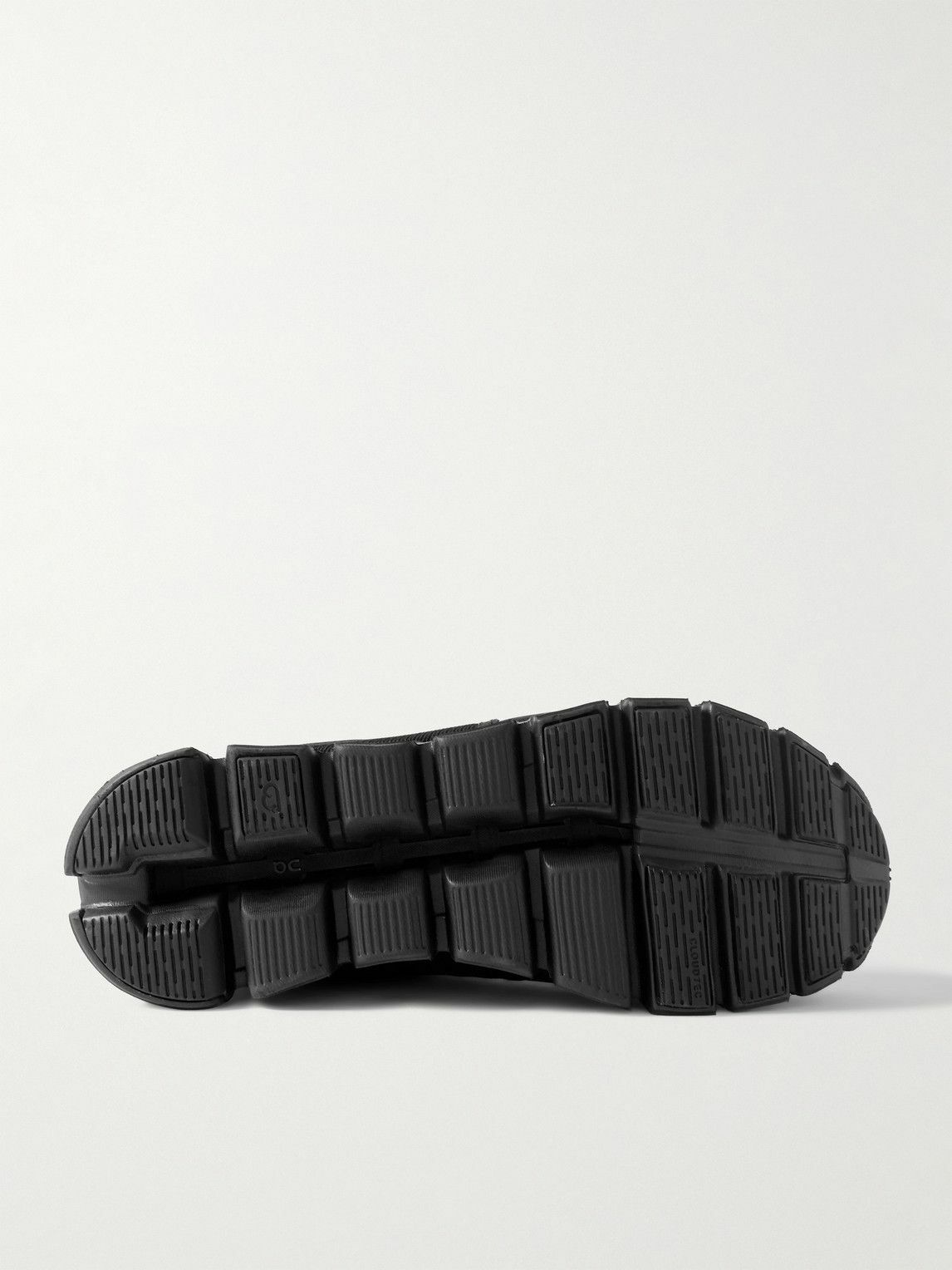 ON - Cloud 5 Waterproof Rubber-Trimmed Mesh Sneakers - Black