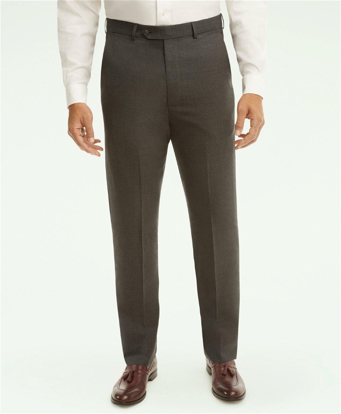 Photo: Brooks Brothers Men's Explorer Collection Big & Tall Suit Pant | Grey