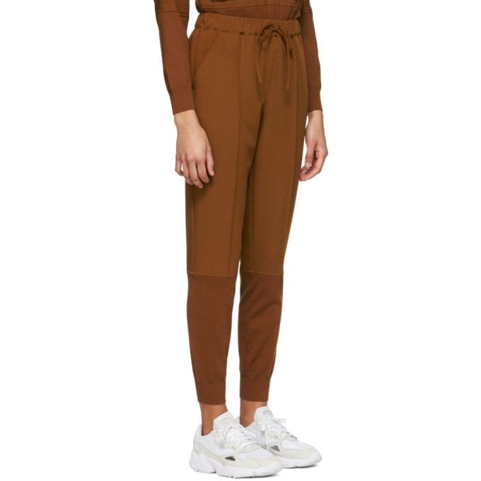 Brown Drawstring Lounge Pants