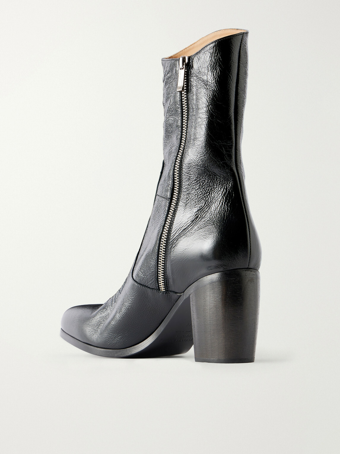 Enfants Riches Déprimés - Radiation Leather Chelsea Boots - Black