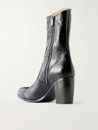 Enfants Riches Déprimés - Radiation Leather Chelsea Boots - Black
