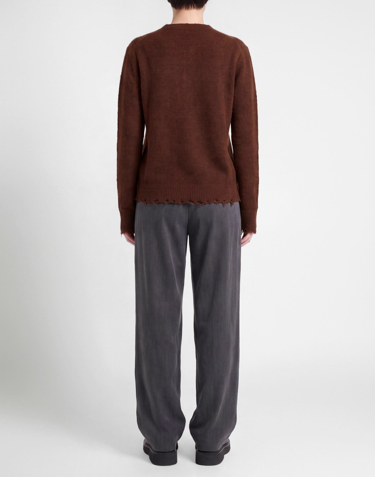 Giorgio Brato Womens Cardigan in Brown