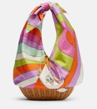 Pucci Picnic Iride silk top-handle bag