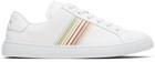 Paul Smith White Leather Hansen Sneakers