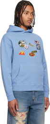 Carne Bollente Blue 'The Perfect Patch' Hoodie