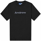Andrew Men's Logo T-Shirt in Black