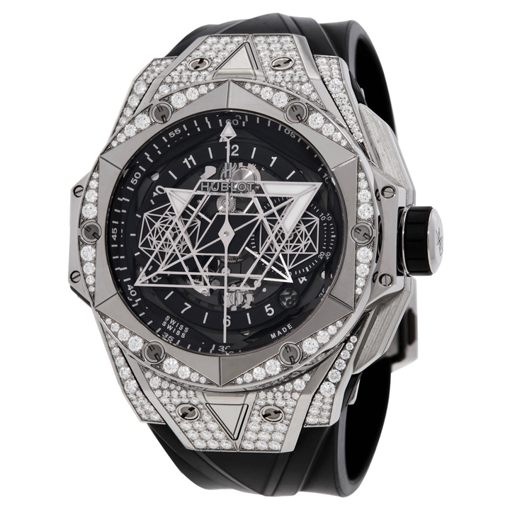 Photo: Hublot Automatic Black Dial Mens Watch 418.NX.1107.RX.1604.MXM20