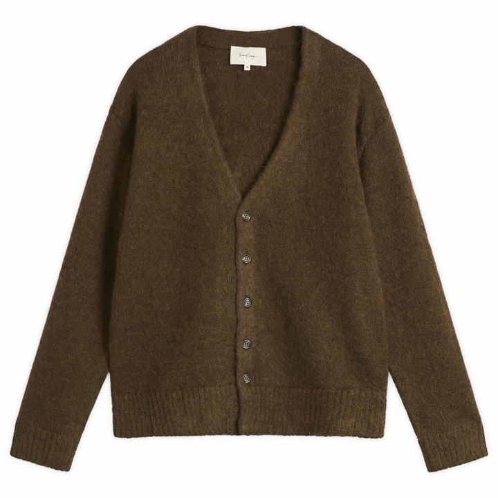 Photo: Second/Layer Men's Second Layer Chevy Cardigan in Brown
