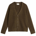 Second/Layer Men's Second Layer Chevy Cardigan in Brown