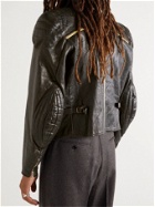 Our Legacy - TT Quilted Leather Jacket - Black