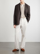 Lardini - Virgin Wool Polo Shirt - Neutrals