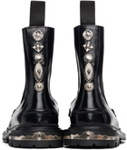 Toga Pulla Black Polido Chelsea Boots